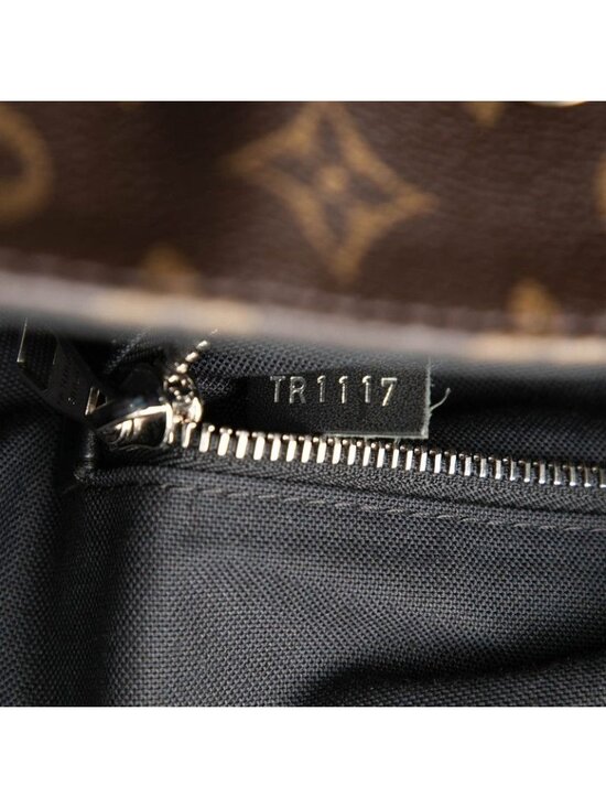 Louis Vuitton Monogram Macassar Christopher PM Backpack Brown Noir Black Leather main image 4